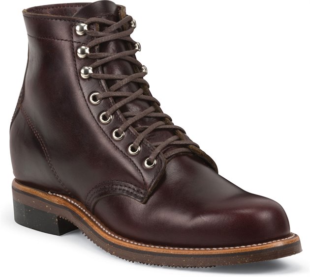 Chippewa Boots Teague in Burgundy Chippewa Boots Mens Boots on